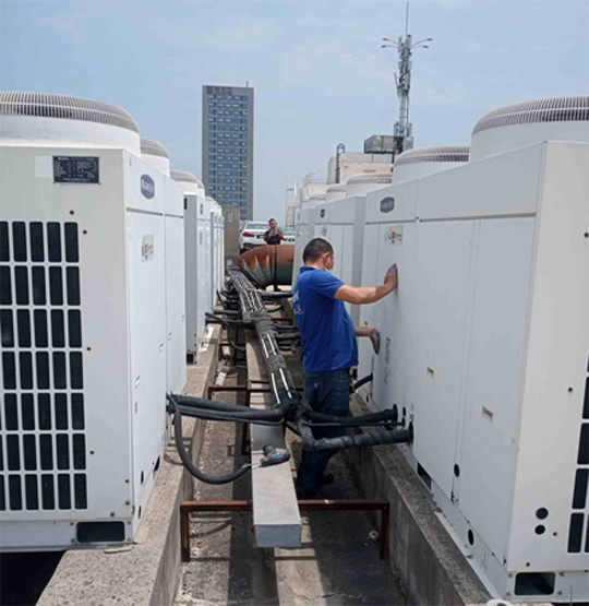 沁源中央空调制热和不制冷系统维修方法